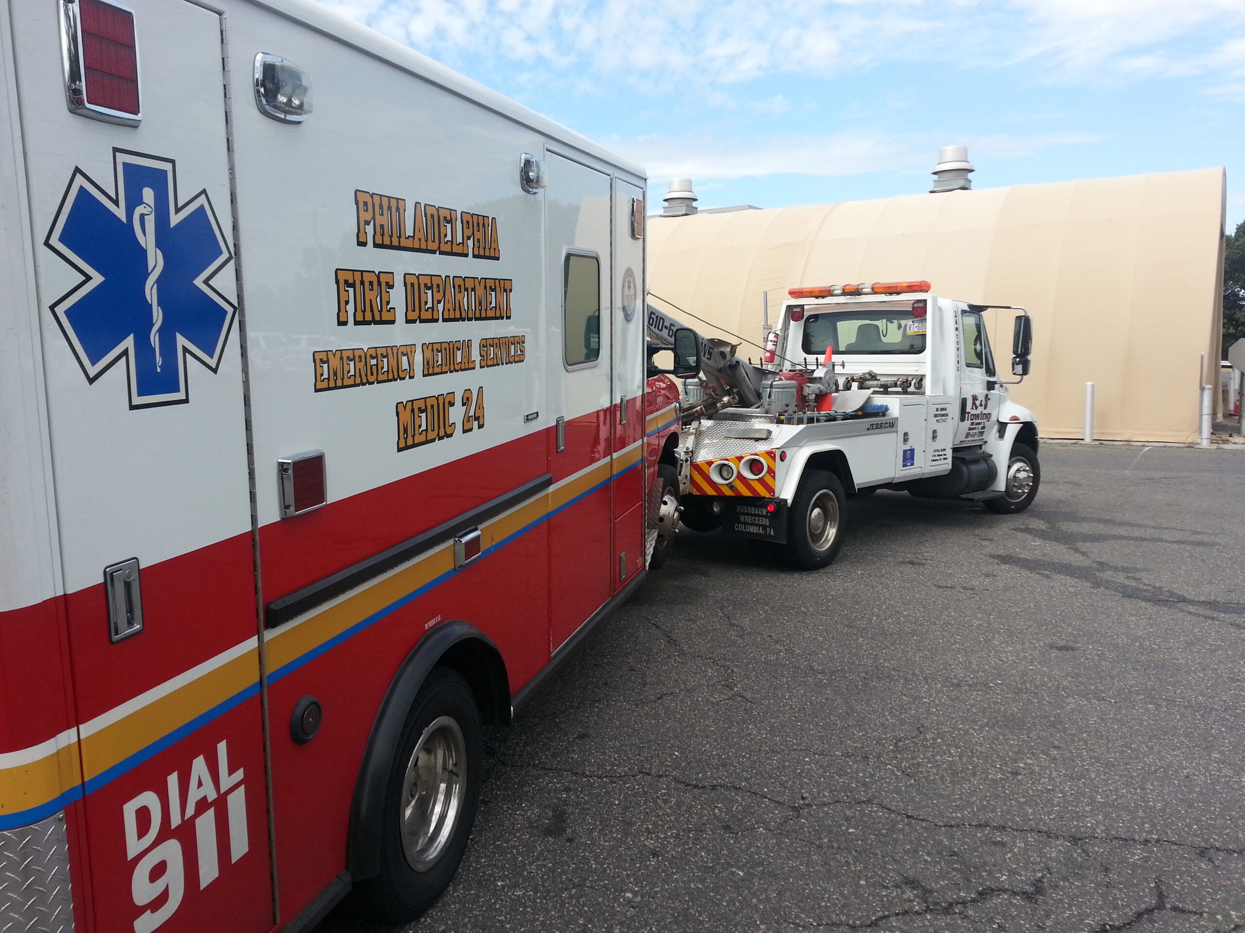 20130916_140345 | K & S Towing , Inc. Emergency vehicle tow